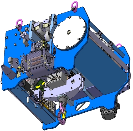 Modélisation 3D d'un chariot de levage spécial