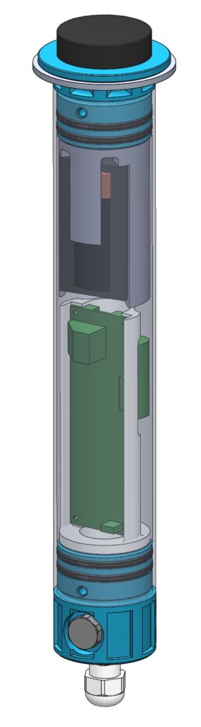 Modélisation 3D CAO d'un boitier tubulaire étanche spécial