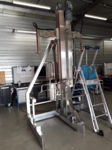 Photo d'une Machine spéciale industrielle, chassis en acier inoxydable